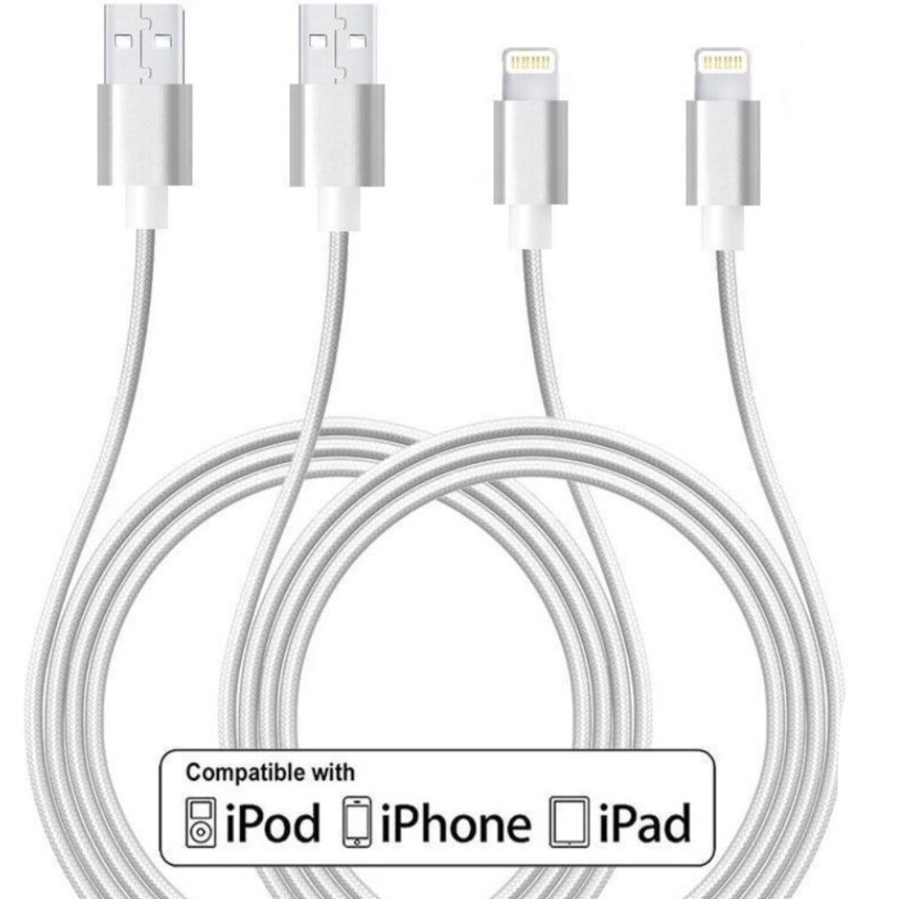 iPhone Braided 10ft Lighting Charging Cord